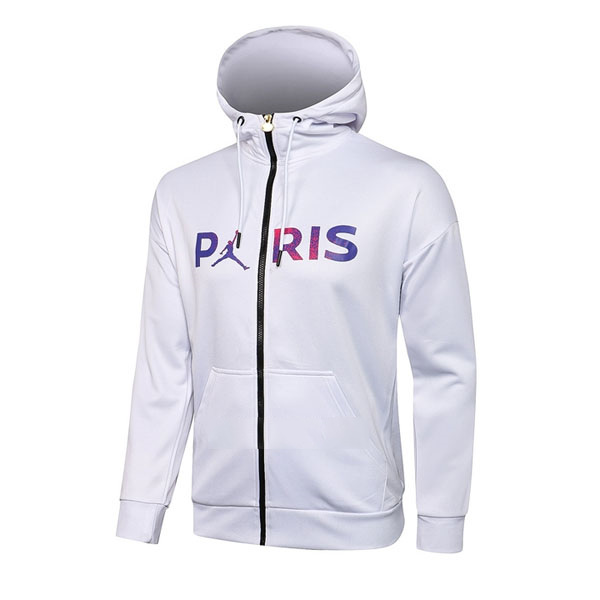 Chaqueta con Capucha Paris Saint Germain 2021/2022 Blanco